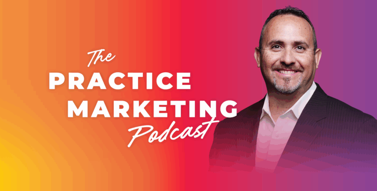 The Practice Marketing Podcast cover artwork with host Neil Trickett